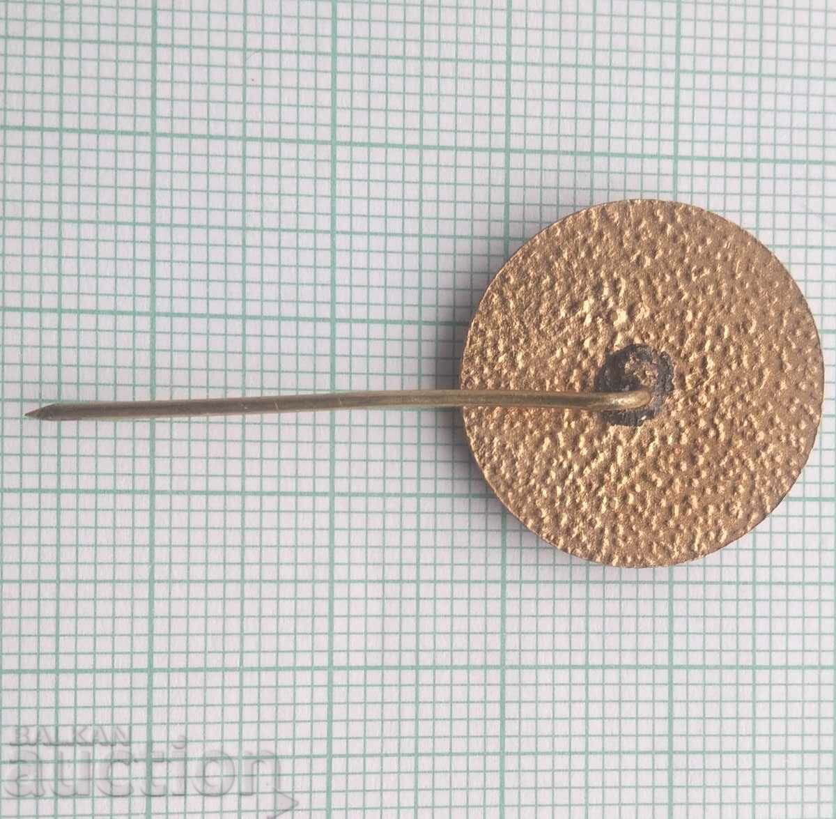 Delivery of 15006 Badge - 12th congress of DKMS Sofia 1972 - bronze enamel Delivery of 15006 Badge - 12th congress of DKMS Sofia 1972 - bronze enamel