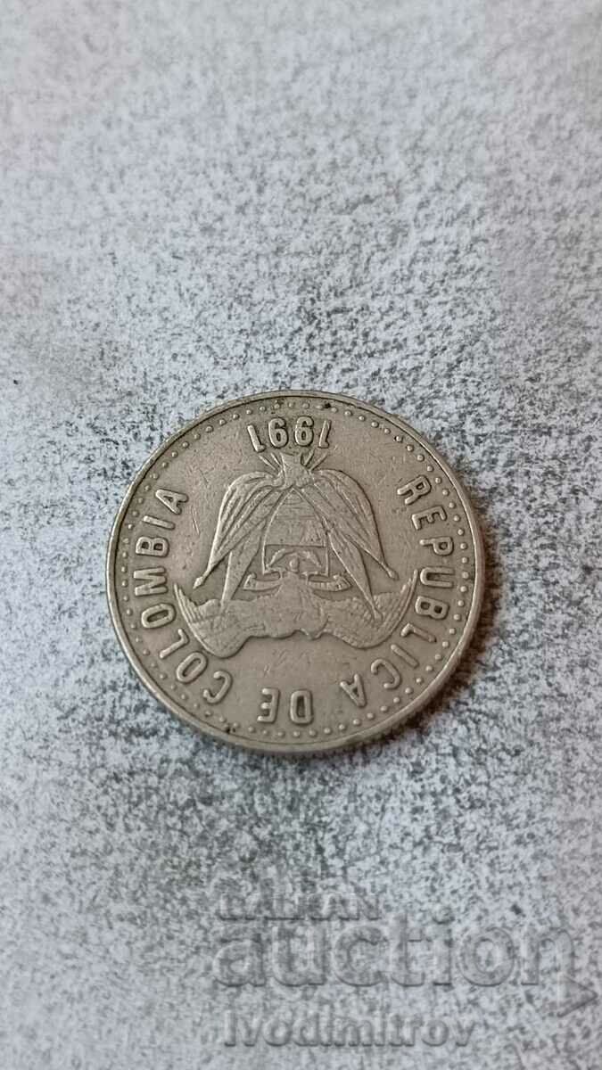 Colombia 50 pesos 1991 with price 0.85 BGN | € 0.43 Colombia 50 pesos 1991 with price 0.85 BGN | € 0.43