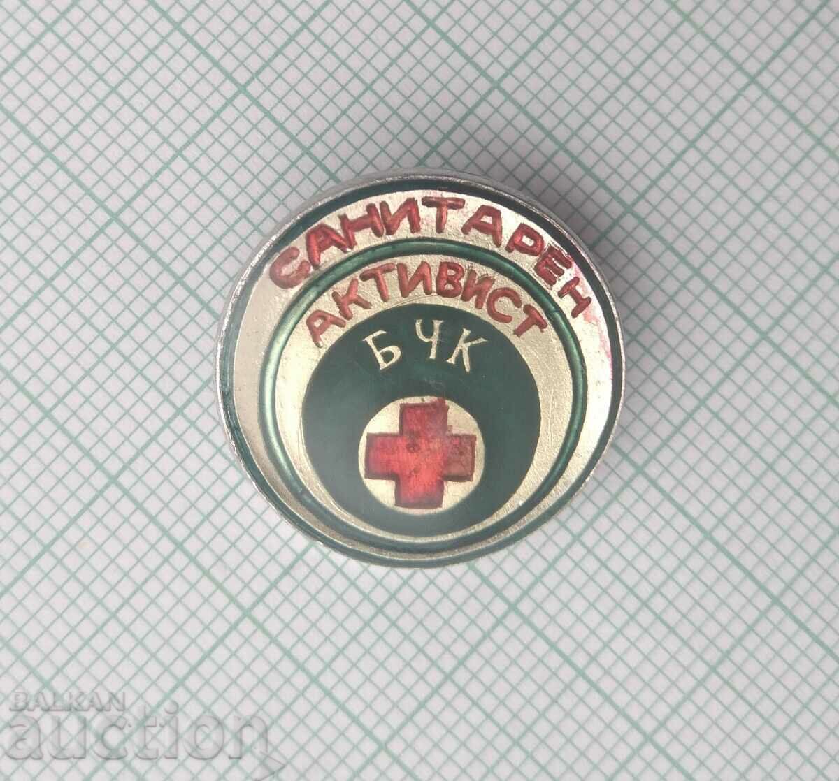 15010 Badge - Sanitary activist BCHK with price 3.00 BGN | € 1.53 15010 Badge - Sanitary activist BCHK with price 3.00 BGN | € 1.53