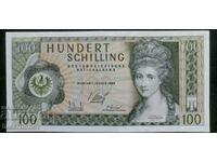100 шилинга Австрия, 100 shillings Austria 1969 aUNC