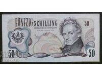 50 shilling Austria, 50 shilling Austria, 1970 aUNC