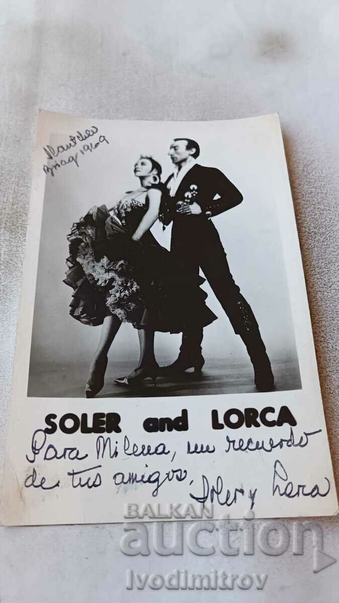 Καρτ ποστάλ Soler και Lorca 1969