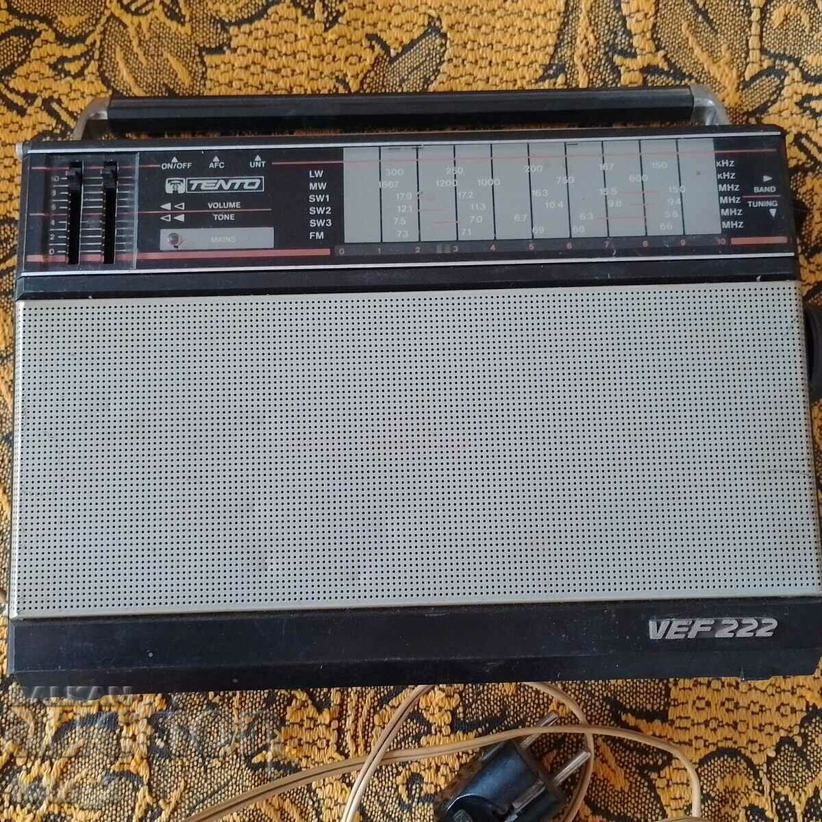 OLD TRANSISTOR -RADIO/VEF222/