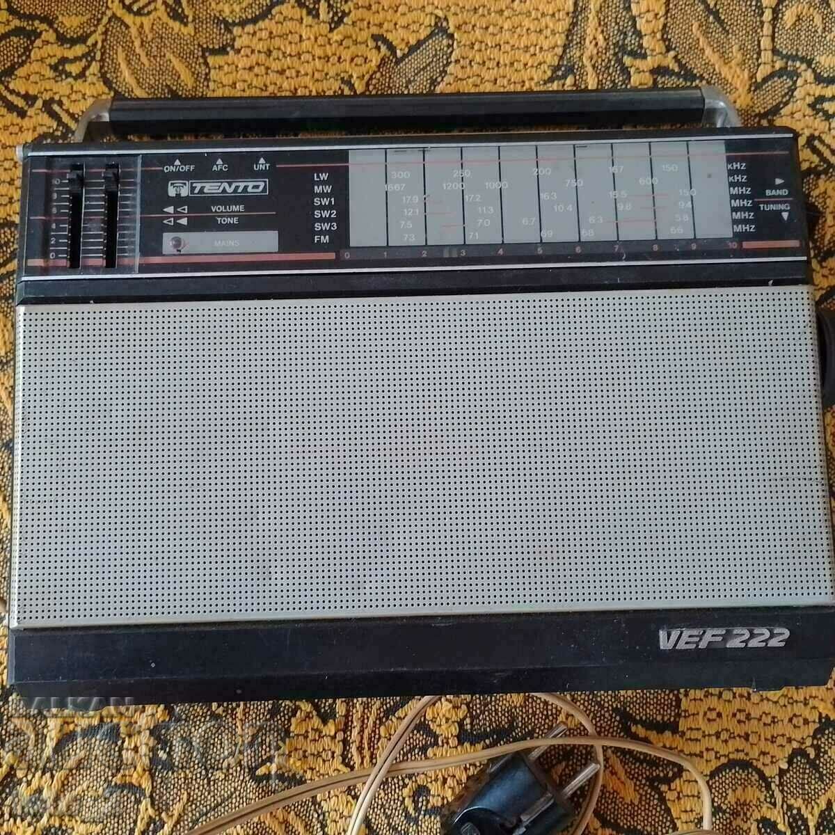 OLD TRANSISTOR -RADIO/VEF222/-SALE!!!