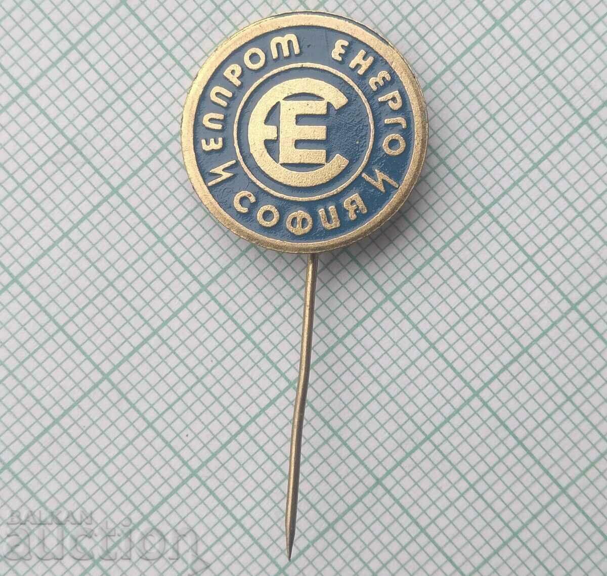15028 Badge - Elprom Energo - Sofia with price 4.00 BGN | € 2.05