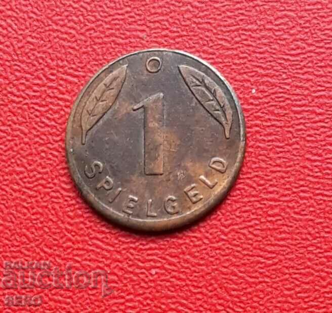 Γερμανία-1 pfennig 1949/spielgeld/