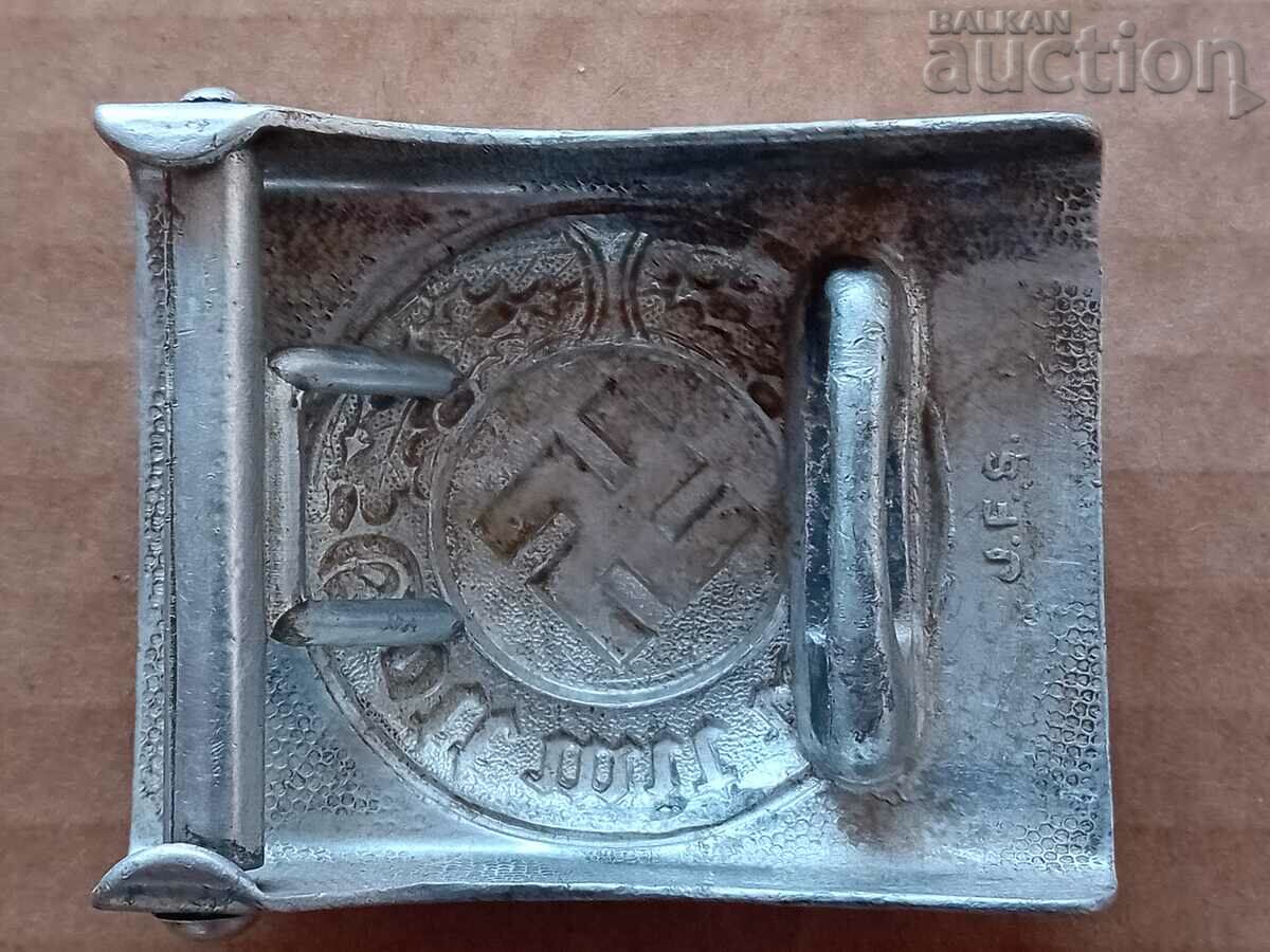 Auction J.F.S. old German Wehrmacht belt 1941 WW2 WWII Auction J.F.S. old German Wehrmacht belt 1941 WW2 WWII