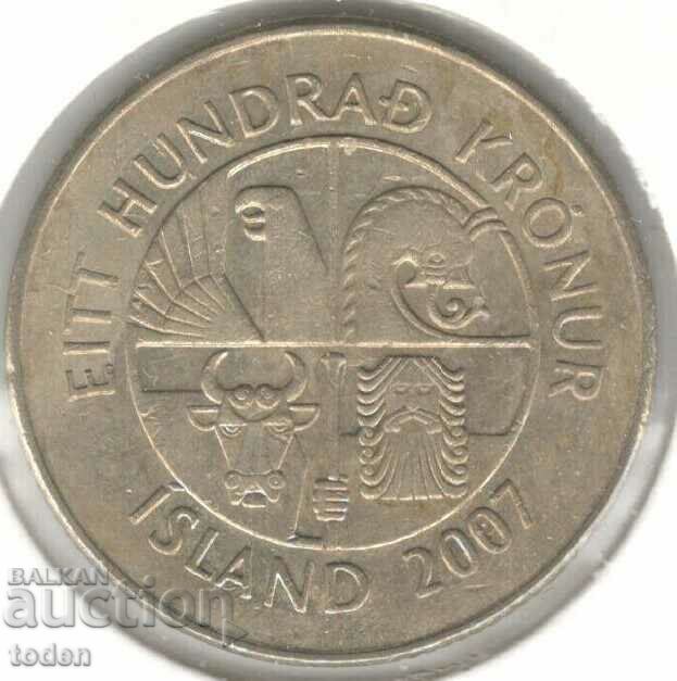 Iceland-100 Krónur-2007-KM# 35 with price 2.50 BGN | € 1.28 Iceland-100 Krónur-2007-KM# 35 with price 2.50 BGN | € 1.28
