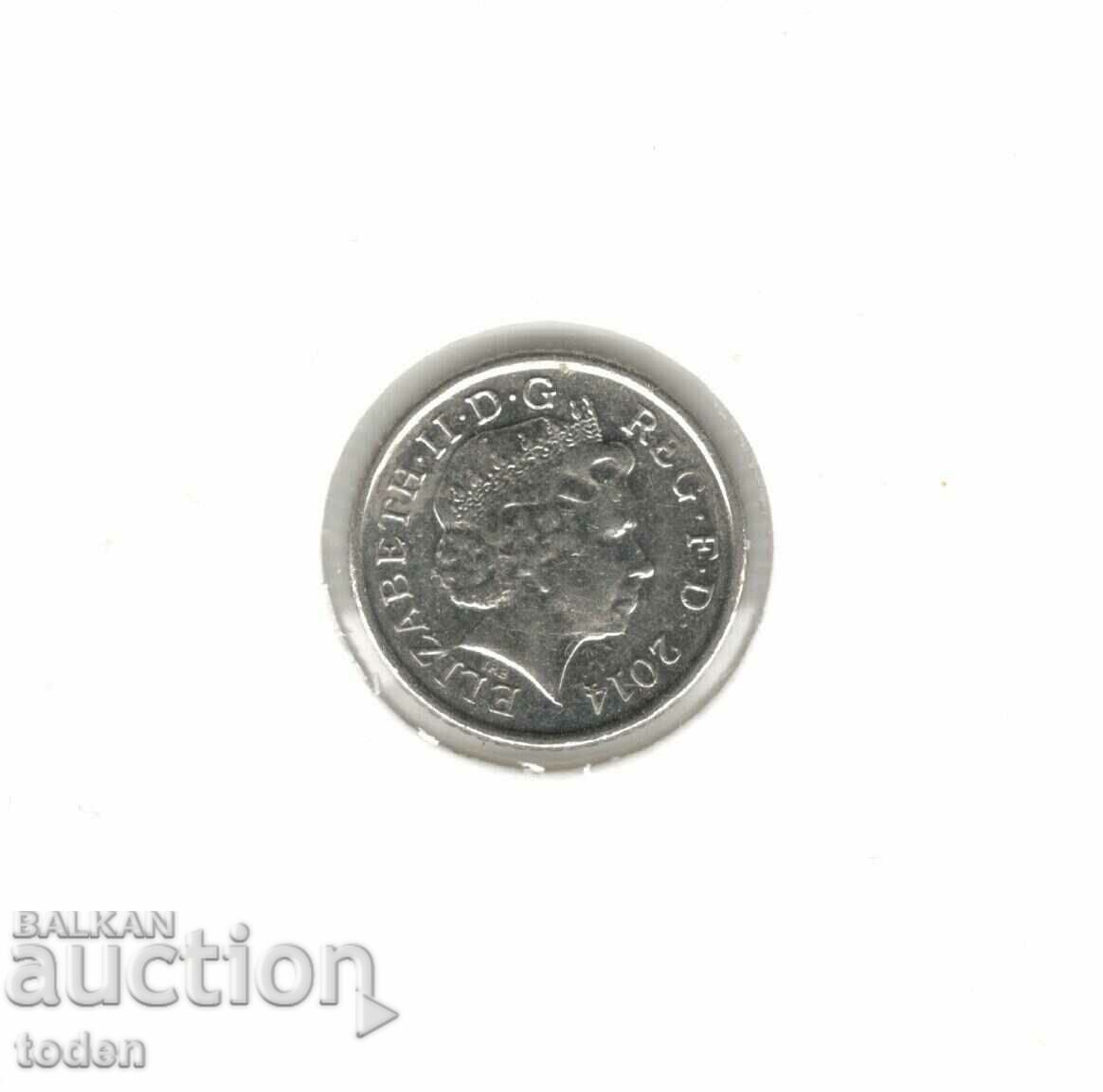 Delivery of United Kingdom-5 Pence-2014-KM# 1109d-Elizabeth II 4th p. Delivery of United Kingdom-5 Pence-2014-KM# 1109d-Elizabeth II 4th p.