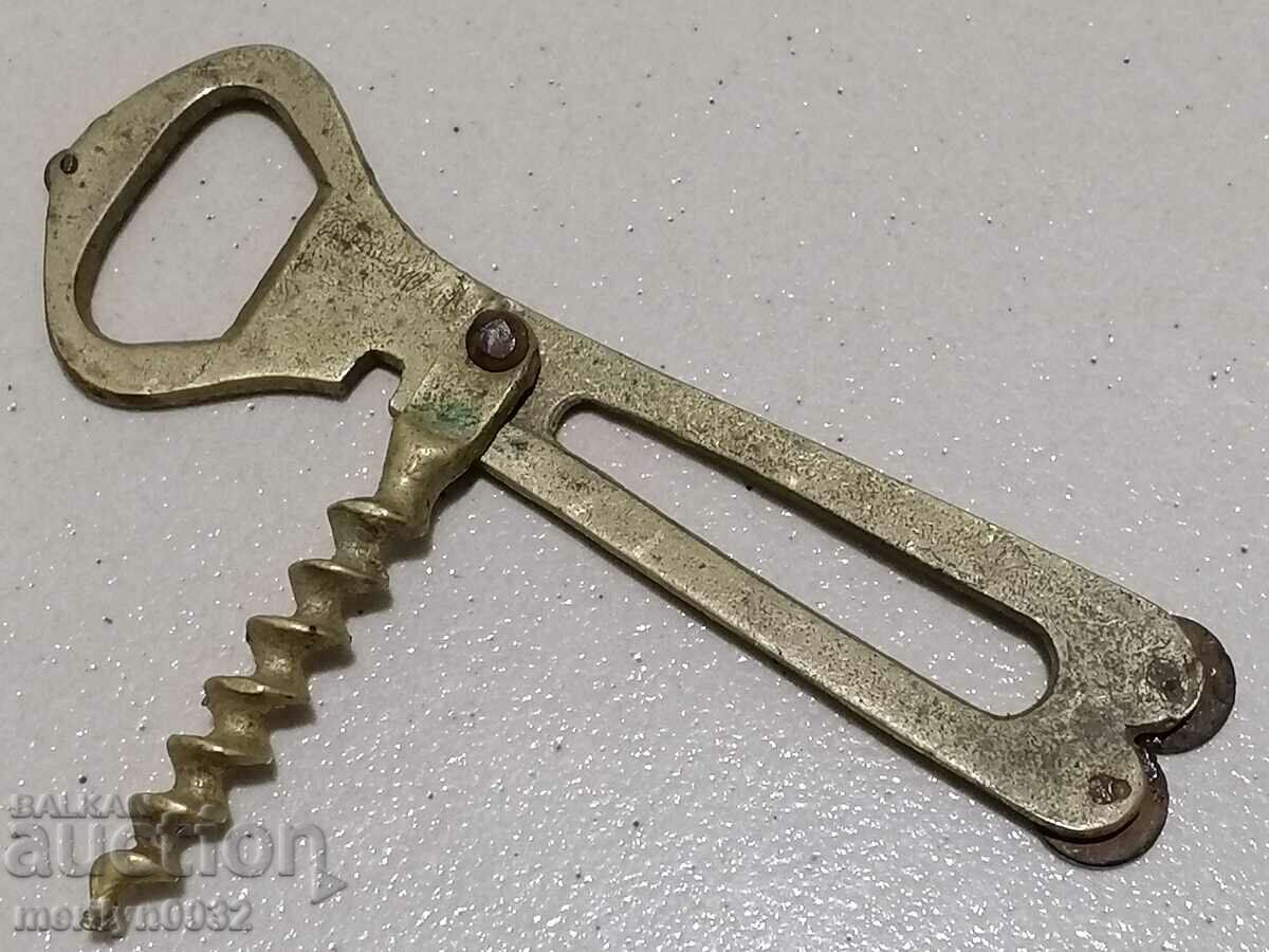 Old bottle opener Kingdom of Bulgaria corkscrew sharpener diamond - 5 Old bottle opener Kingdom of Bulgaria corkscrew sharpener diamond - 5