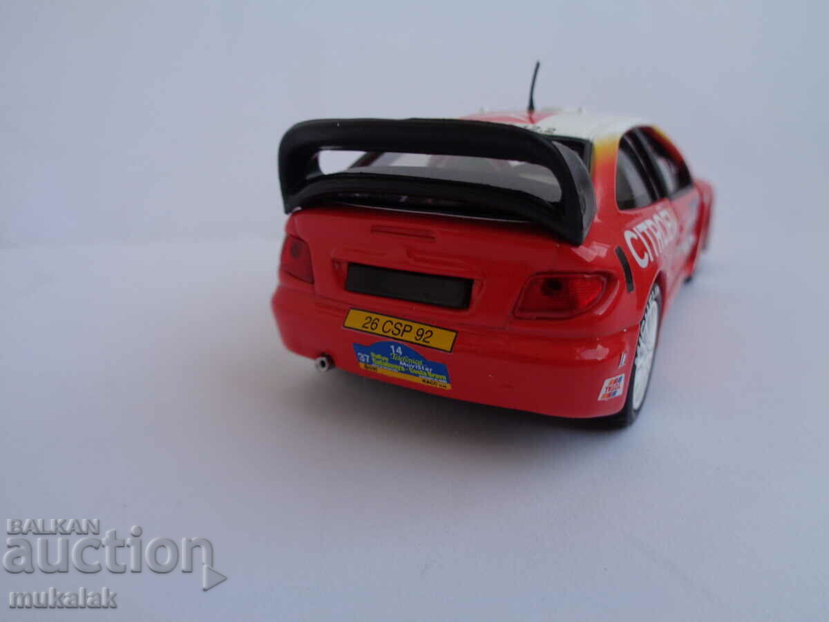 Delivery of SOLIDO 1/43 CITROEN XSARA WRS RALLY CAR MODEL TOY