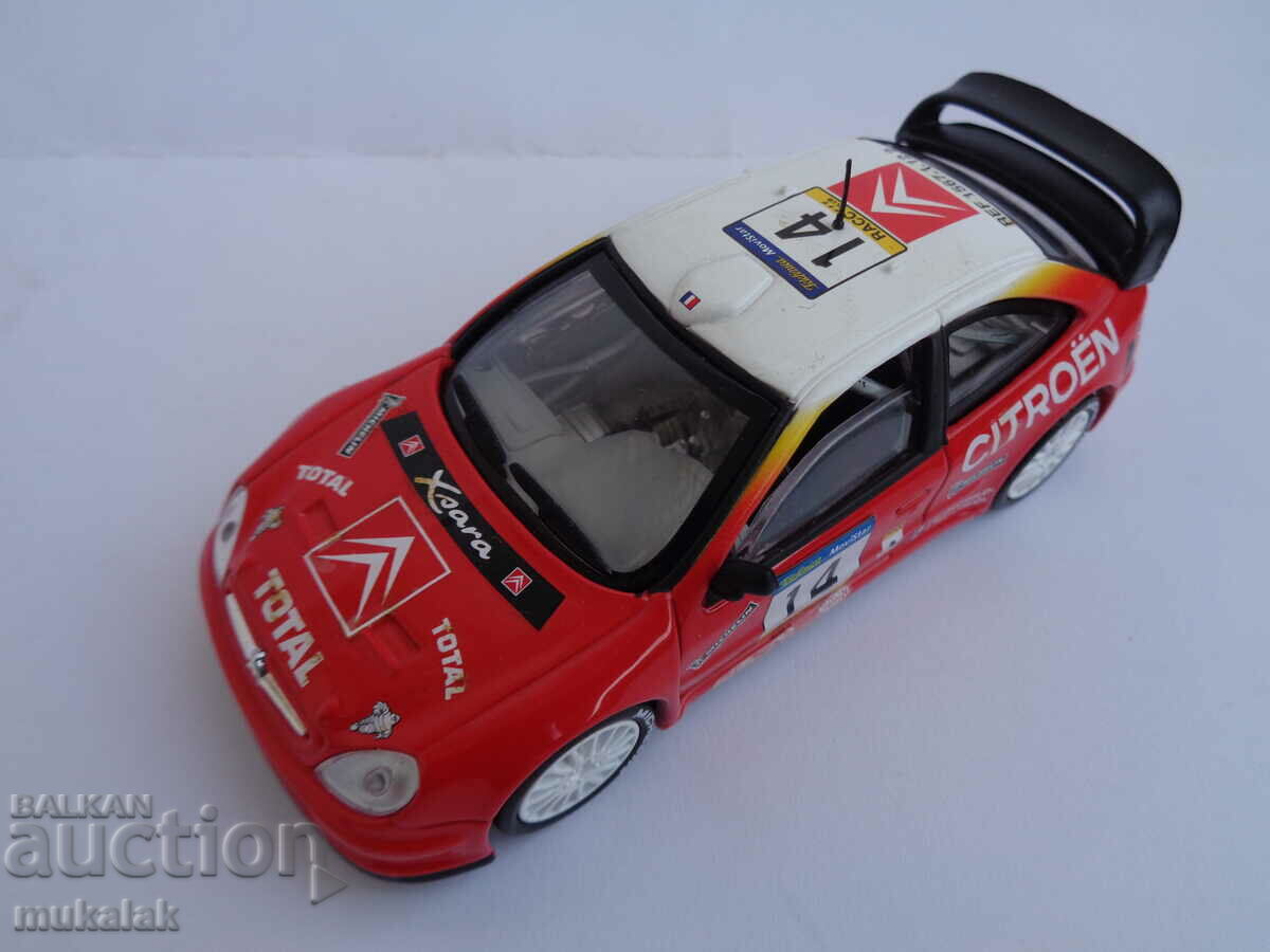 SOLIDO 1/43 CITROEN XSARA WRS RALLY CAR MODEL TOY - 6