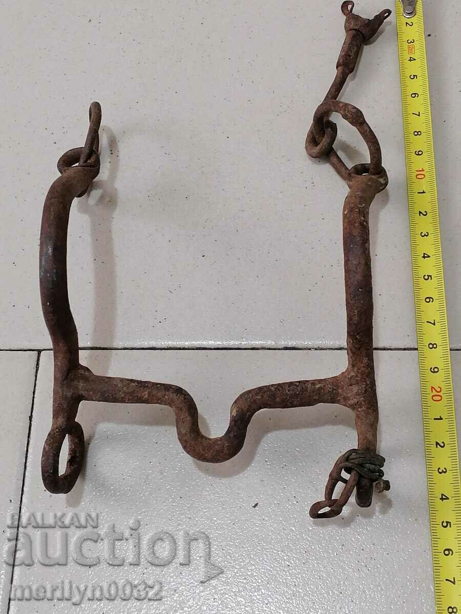 Delivery of Hand forged horse bridle wrought iron Delivery of Hand forged horse bridle wrought iron