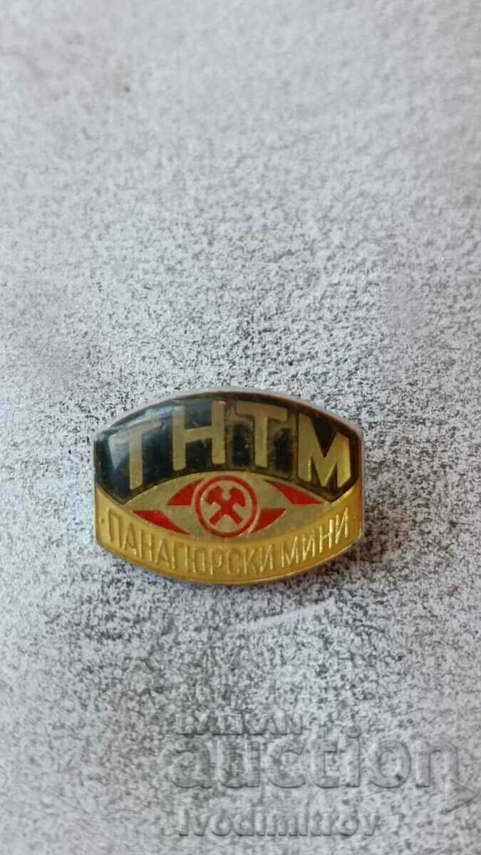 Badge TNTM Panagyur mines