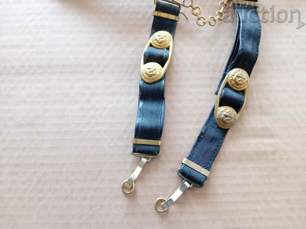 Delivery of Naval officer belt with dagger brackets Delivery of Naval officer belt with dagger brackets