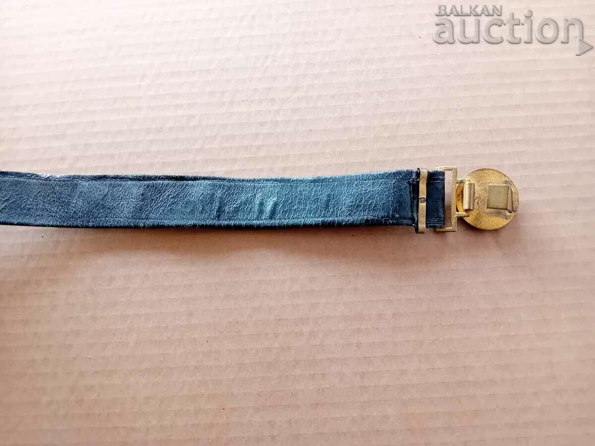 Naval officer belt with dagger brackets - 6 Naval officer belt with dagger brackets - 6
