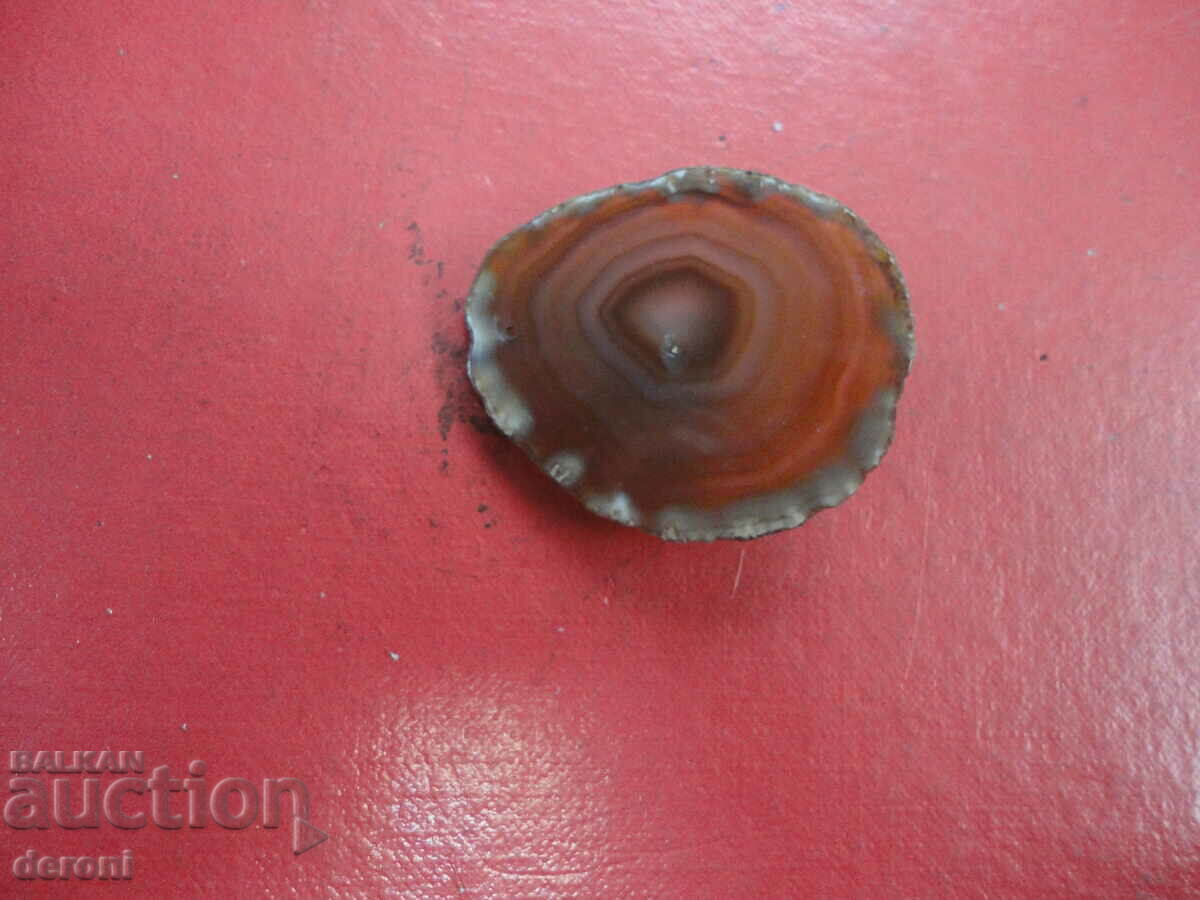 Polished mineral agate chalcedony with spider - 5 Polished mineral agate chalcedony with spider - 5