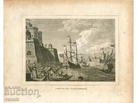 1782 - ENGRAVING - THE DARDANELLES - ORIGINAL