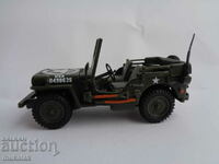 VICTORIA 1/43 JEEP WILLYS TOY TROLLEY MILITARY MODEL JEEP