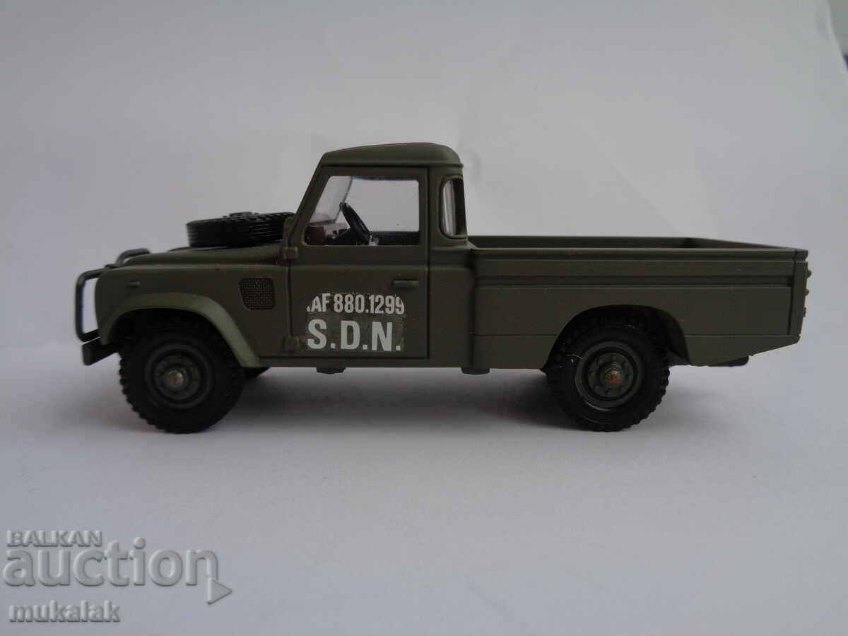 SOLIDO 1/43 LAND ROVER TOY TROLLEY MODEL MILITAR JEEP
