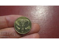 Кипър 5 цента 2001 год
