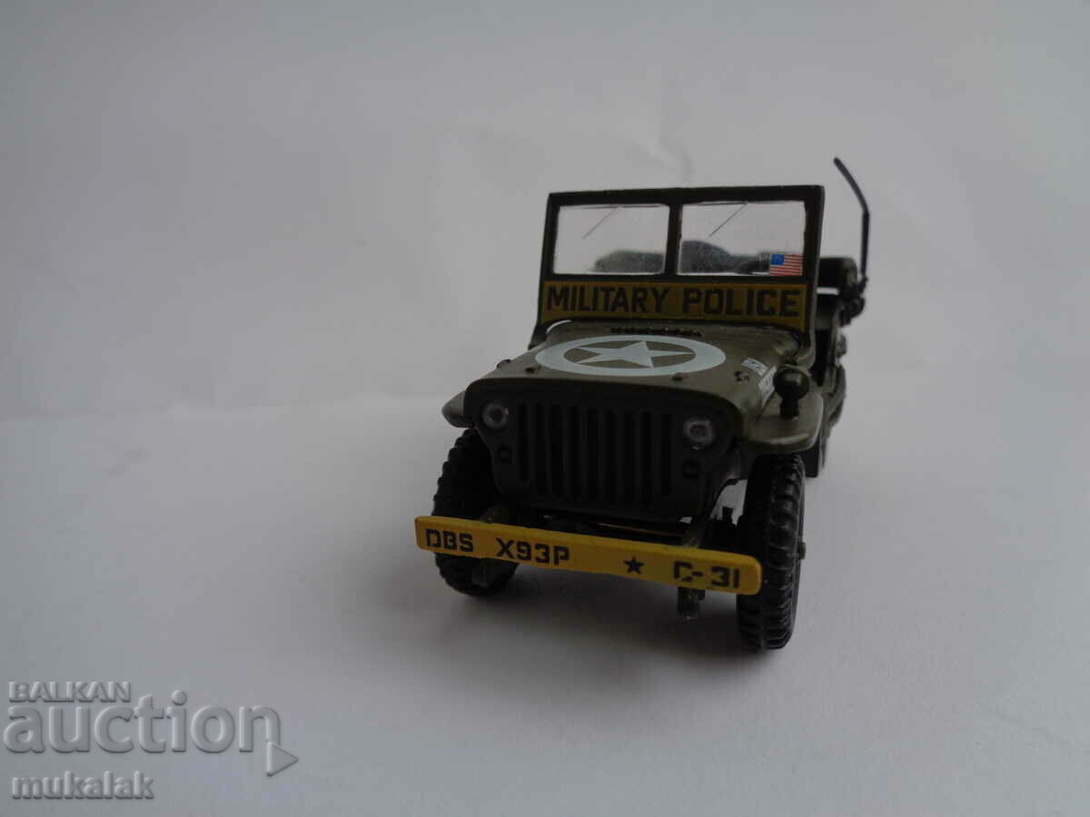 VICTORIA 1/43 JEEP WILLYS TOY TROLLEY ΣΤΡΑΤΙΩΤΙΚΟ ΜΟΝΤΕΛΟ ΤΖΙΠ με τιμή 25.00 BGN | € 12.78 VICTORIA 1/43 JEEP WILLYS TOY TROLLEY ΣΤΡΑΤΙΩΤΙΚΟ ΜΟΝΤΕΛΟ ΤΖΙΠ με τιμή 25.00 BGN | € 12.78