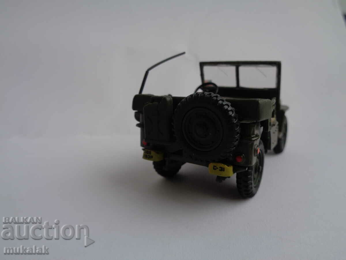 VICTORIA 1/43 JEEP WILLYS TOY TROLLEY ΣΤΡΑΤΙΩΤΙΚΟ ΜΟΝΤΕΛΟ ΤΖΙΠ - 5 VICTORIA 1/43 JEEP WILLYS TOY TROLLEY ΣΤΡΑΤΙΩΤΙΚΟ ΜΟΝΤΕΛΟ ΤΖΙΠ - 5