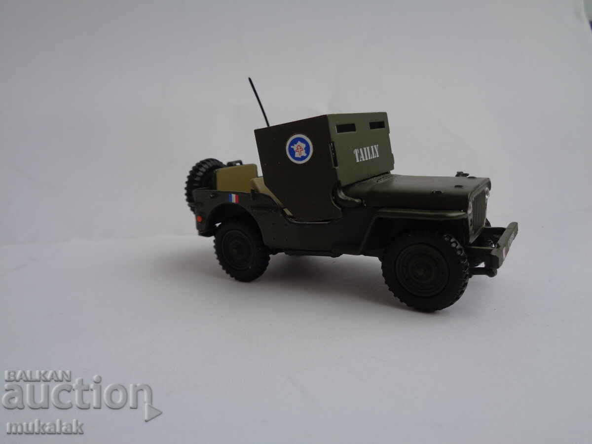 Auction VICTORIA 1/43 JEEP WILLYS TOY TROLLEY MILITARY MODEL JEEP Auction VICTORIA 1/43 JEEP WILLYS TOY TROLLEY MILITARY MODEL JEEP