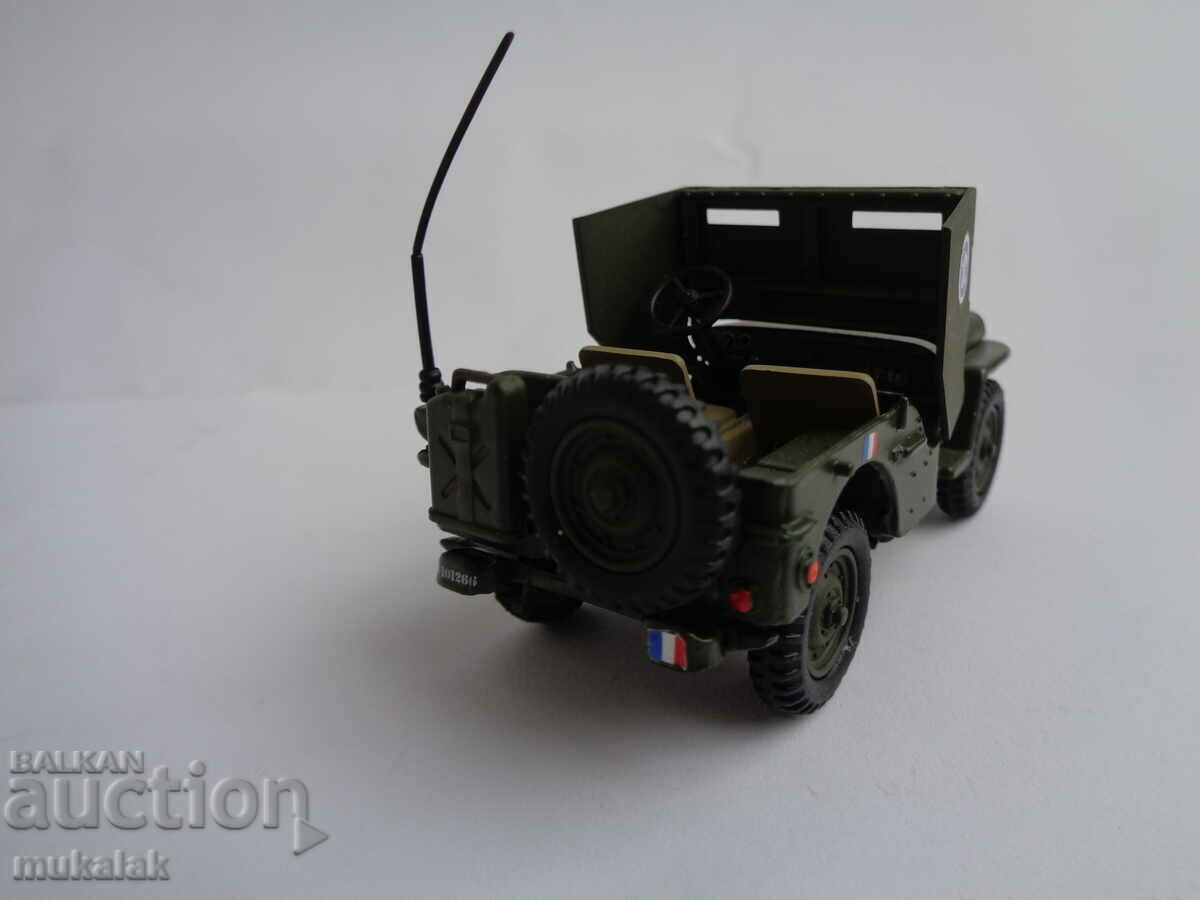 VICTORIA 1/43 JEEP WILLYS TOY TROLLEY MILITARY MODEL JEEP - 5 VICTORIA 1/43 JEEP WILLYS TOY TROLLEY MILITARY MODEL JEEP - 5