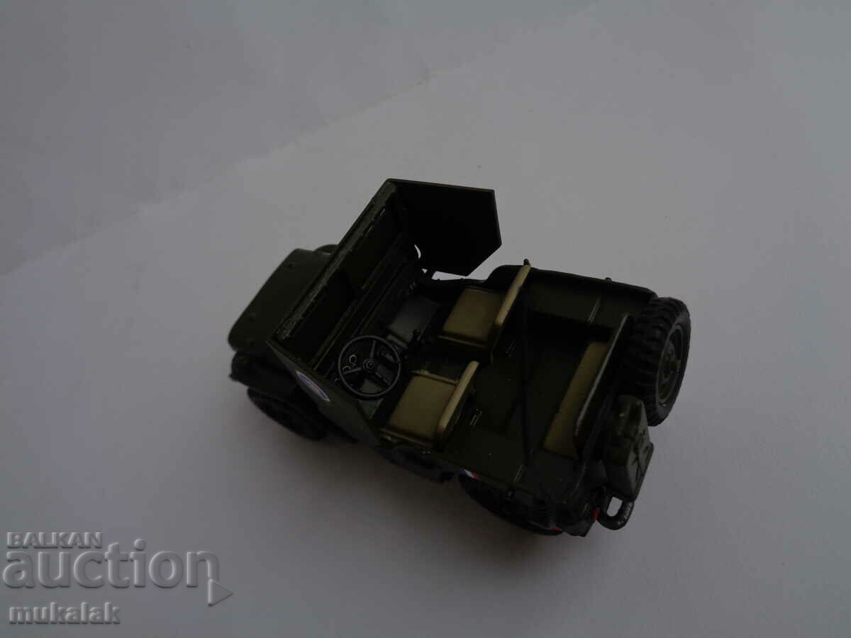 VICTORIA 1/43 JEEP WILLYS TOY TROLLEY MILITARY MODEL JEEP - 6 VICTORIA 1/43 JEEP WILLYS TOY TROLLEY MILITARY MODEL JEEP - 6