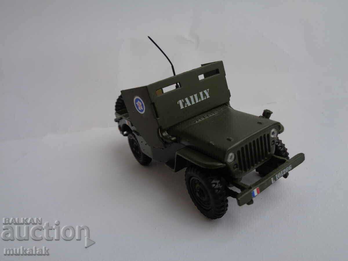 VICTORIA 1/43 JEEP WILLYS TOY TROLLEY MILITARY MODEL JEEP - 7 VICTORIA 1/43 JEEP WILLYS TOY TROLLEY MILITARY MODEL JEEP - 7
