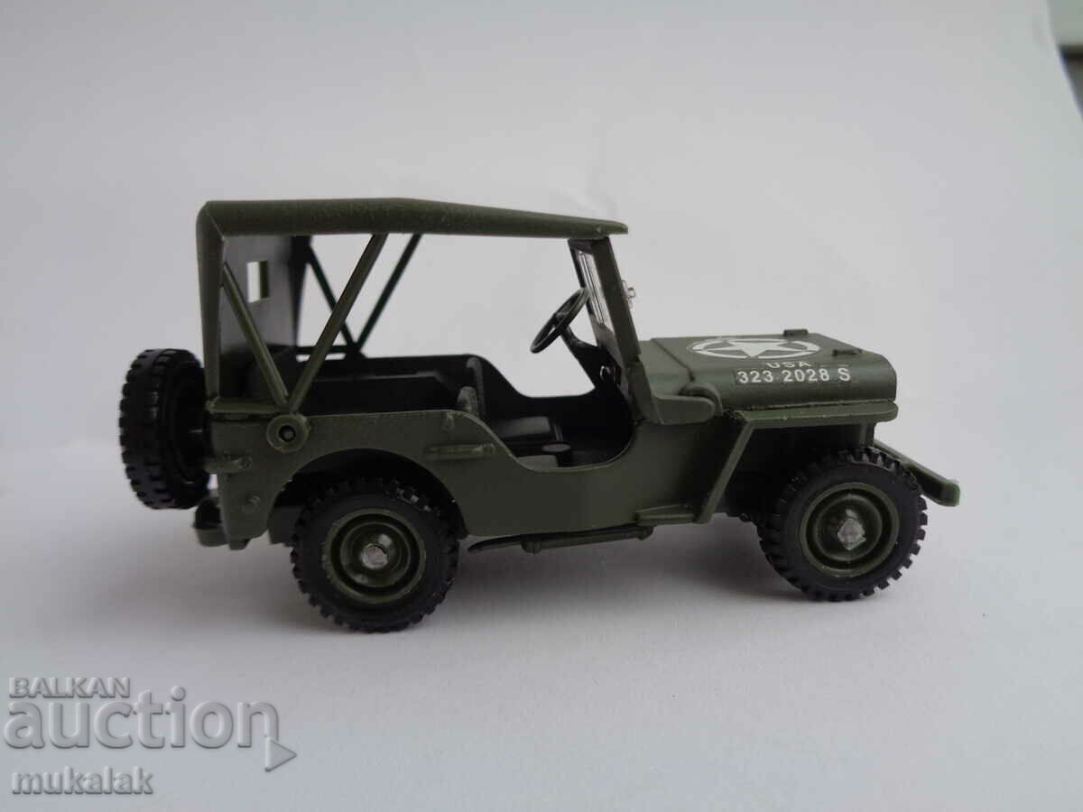 Delivery of SOLIDO 1/43 JEEP WILLYS TOY TROLLEY MILITARY MODEL JEEP Delivery of SOLIDO 1/43 JEEP WILLYS TOY TROLLEY MILITARY MODEL JEEP
