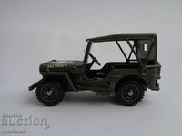 SOLIDO 1/43 JEEP WILLYS TOY TROLLEY MILITARY MODEL JEEP