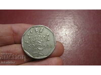 Malta 50 cents 1992