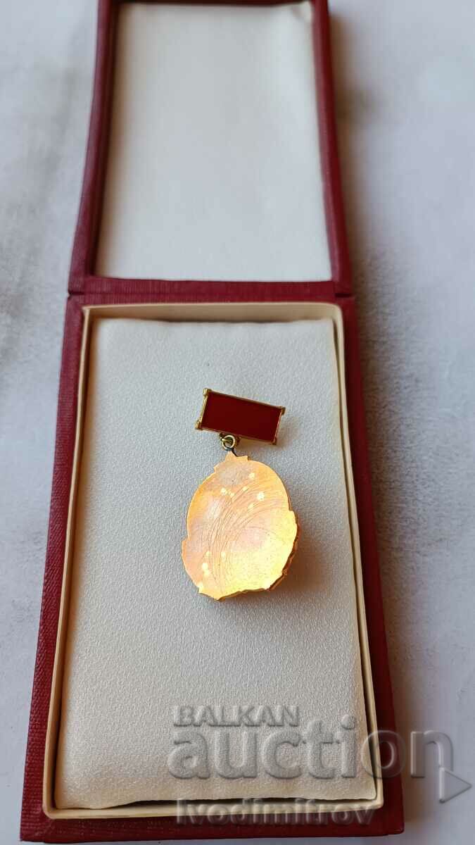 Badge Meritorious Division of Phys. culture BSFS Central Council with price 11.85 BGN | € 6.06 Badge Meritorious Division of Phys. culture BSFS Central Council with price 11.85 BGN | € 6.06