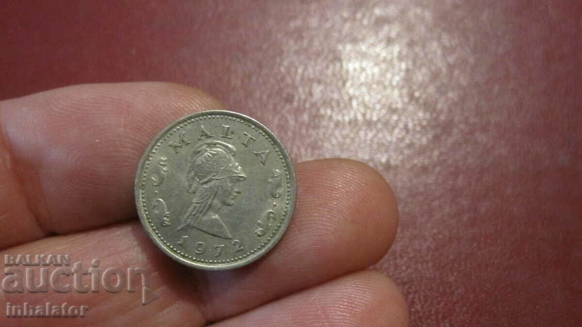 Malta 2 cents 1972