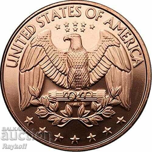 1 oz медна монета - Американски орел