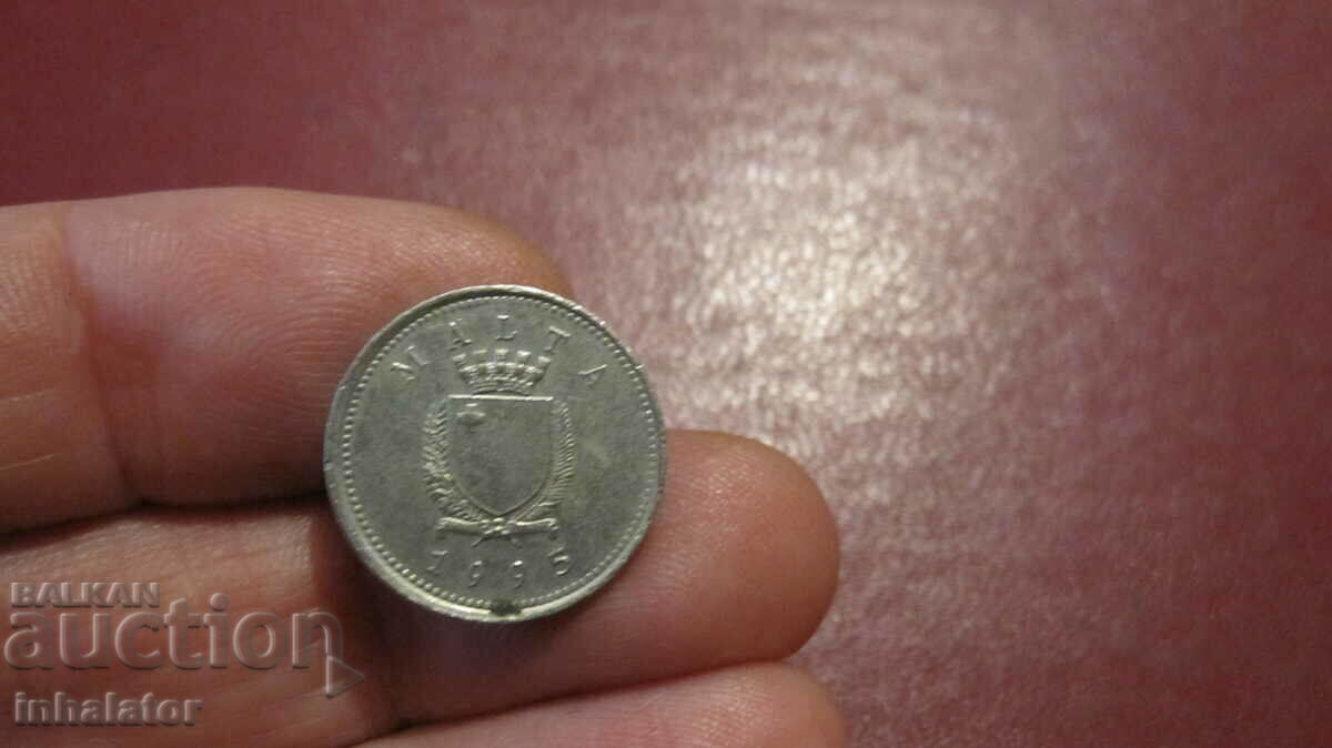 Малта 2 цента 1995 год