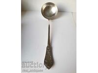 Silver-plated ladle