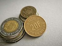 Монета - Люксембург - 20 франка | 1990г.