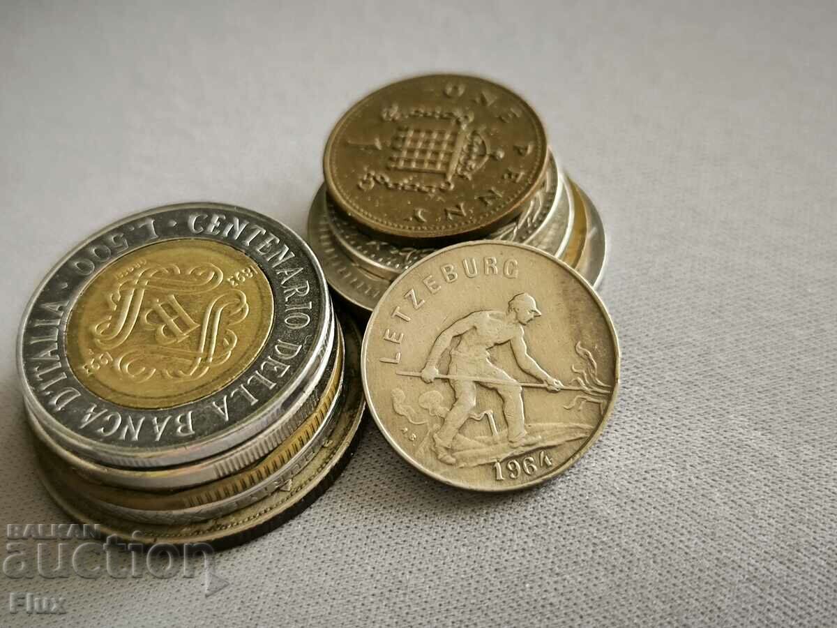 Coin - Luxembourg - 1 Franc | 1964 with price 1.85 BGN | € 0.95 Coin - Luxembourg - 1 Franc | 1964 with price 1.85 BGN | € 0.95