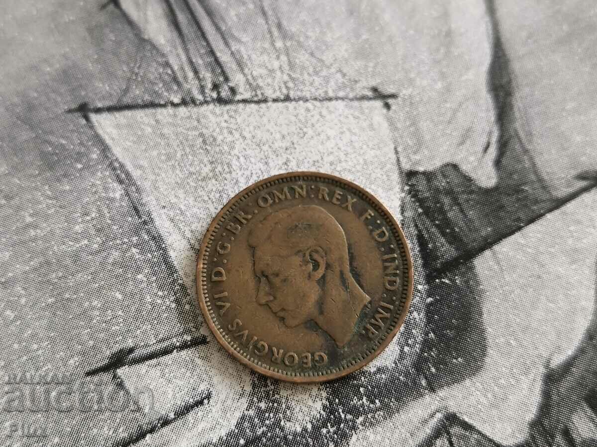 Coin - Great Britain - 1/2 (half) penny | 1942 with price 4.25 BGN | € 2.17 Coin - Great Britain - 1/2 (half) penny | 1942 with price 4.25 BGN | € 2.17