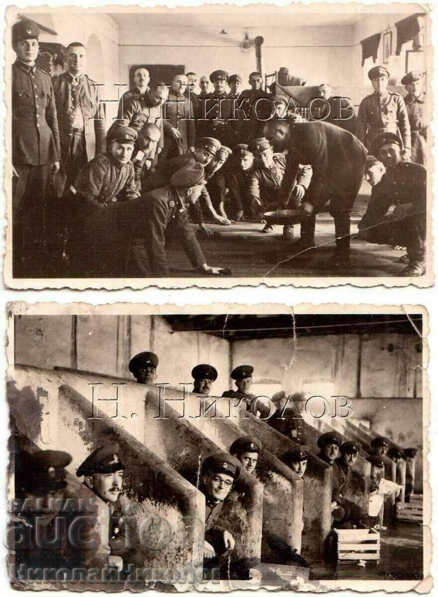 2x SMALL OLD PHOTOS MILITARY LIFE G650 2x SMALL OLD PHOTOS MILITARY LIFE G650