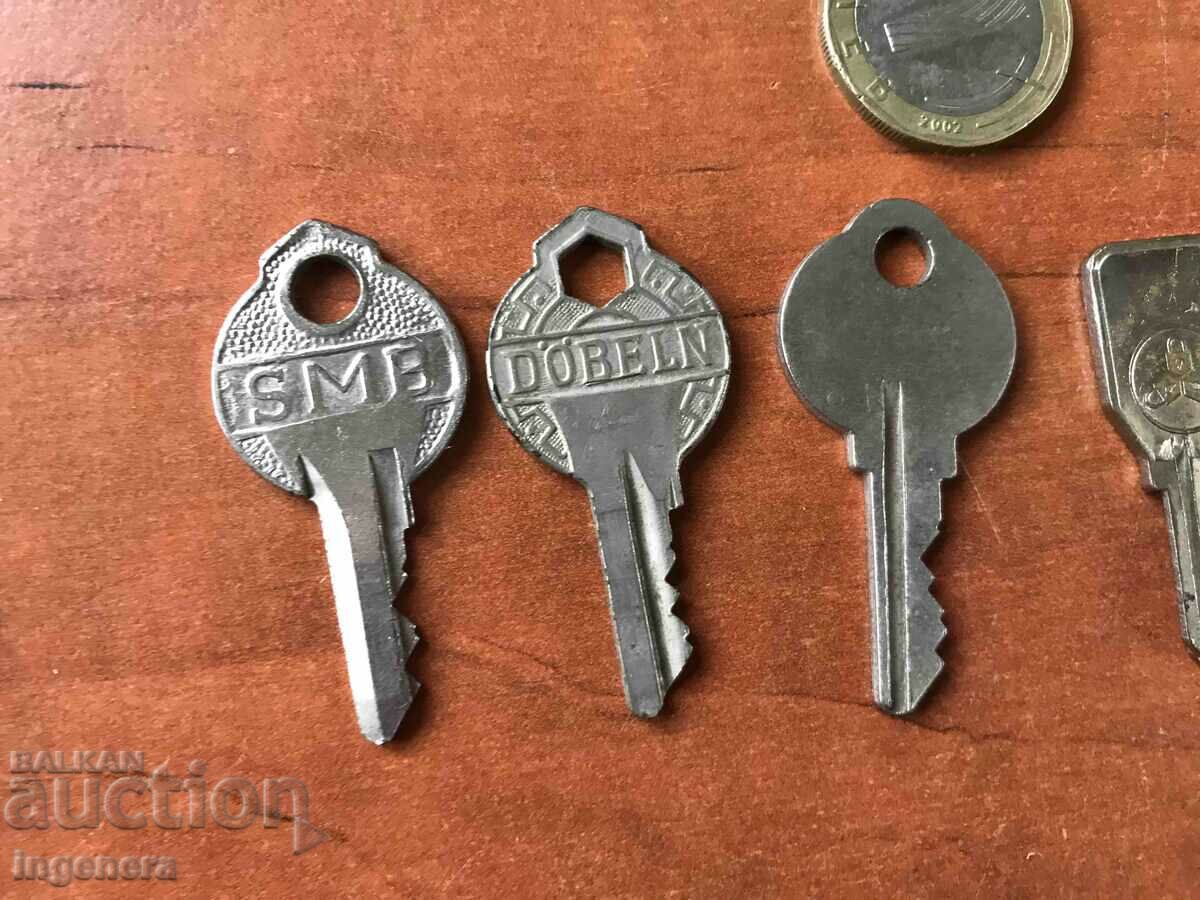 KEY COLLECTION KEYS-5 PCS. with price 6.00 BGN | € 3.07