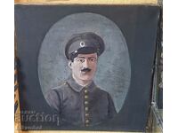 Poza veche cu hud. Stefan Egarov din 1918