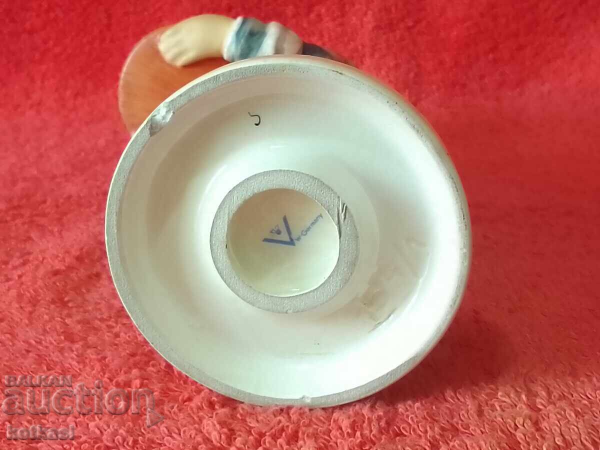 Old Goebel Hummel Child Boy σερβιτόρος πορσελάνινη φιγούρα - 7