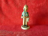 Old Goebel Hummel Child Boy Waiter Porcelain Figure