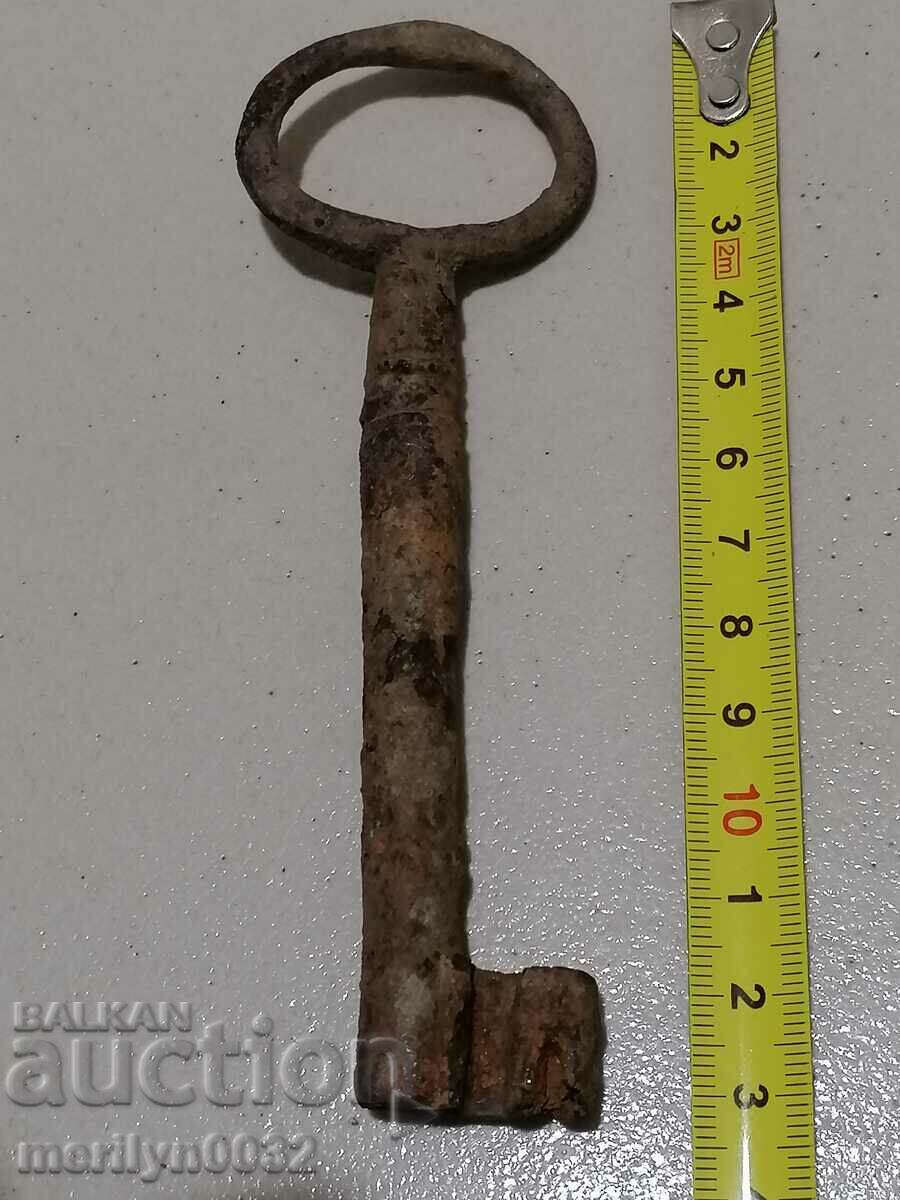Antique hand forged key - 7 Antique hand forged key - 7