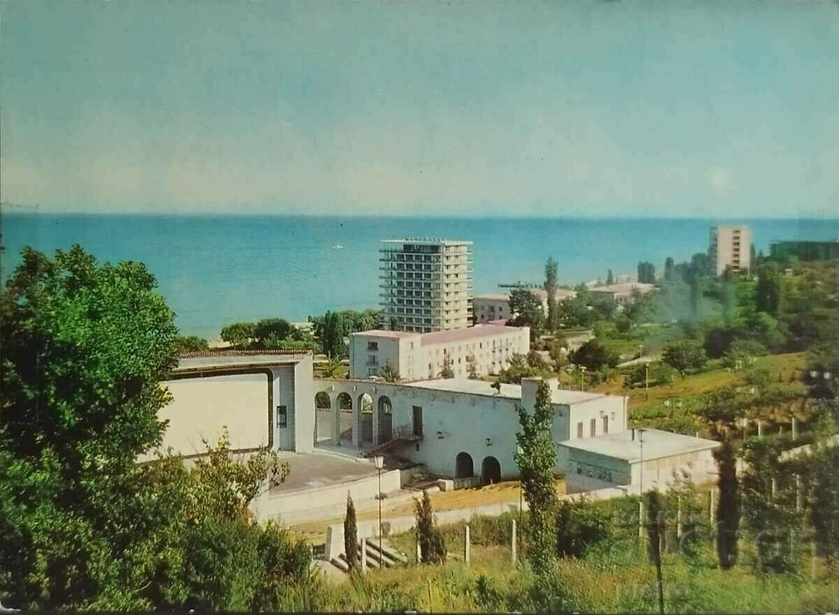 Καρτ ποστάλ της Βουλγαρίας. BAPHA-VARNA Golden Sands Θέα