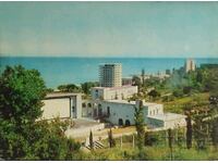 Καρτ ποστάλ της Βουλγαρίας. BAPHA-VARNA Golden Sands Θέα